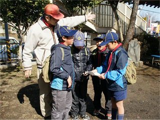 カブ隊地図訓練