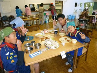 昼食タイム