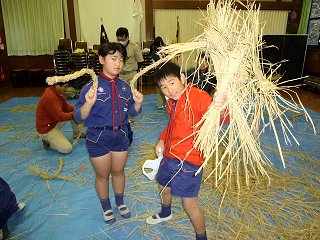 しめ縄作り