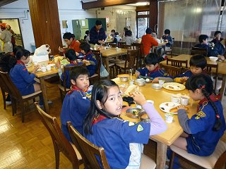 翌日の朝ご飯