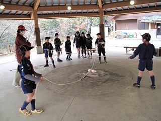 ロープを使ったお題