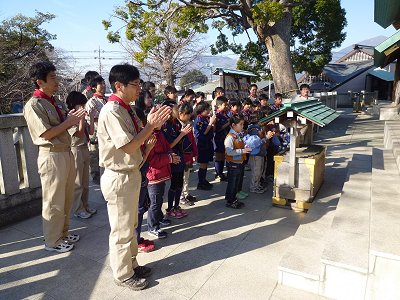 新春の参拝