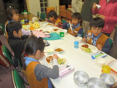 楽しい夕ご飯