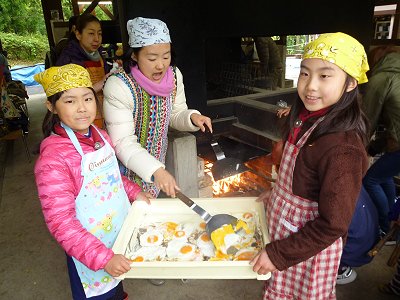 目玉焼き完成だよ
