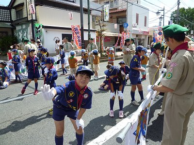 パレード終了