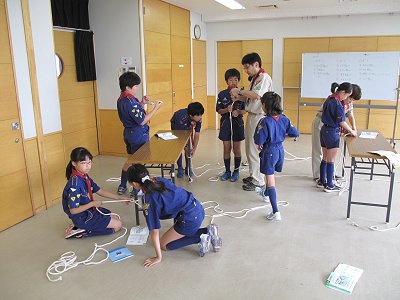ロープ結び