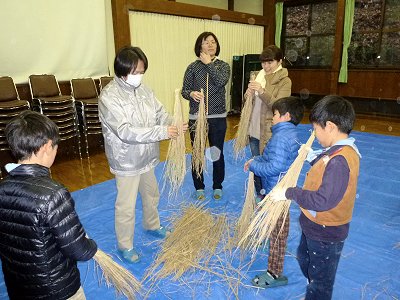 しめ縄作り
