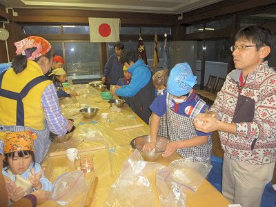 うどん打ち