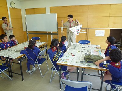 組旗が出来ました