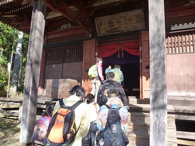 大日堂見学 写真