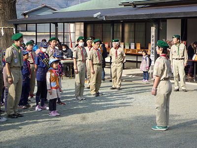 新年合同セレモニー 写真