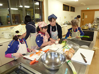 カブスカウト・お料理 写真