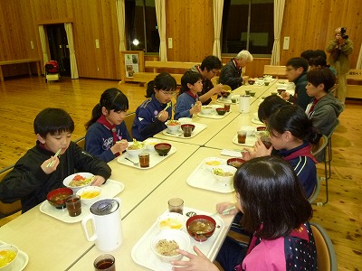夕御飯 写真
