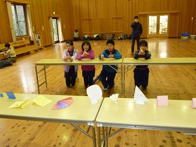 割り箸鉄砲 写真