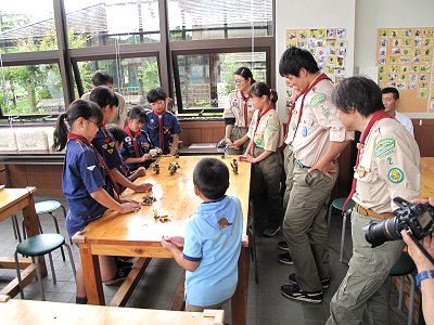 作品の発表会です 写真
