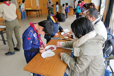 小豆つまみ 写真