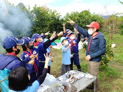 焼きイモ美味しいぞ 写真